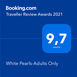 Luxury Suites in Kos, White Pearls - Booking.com 2020 award